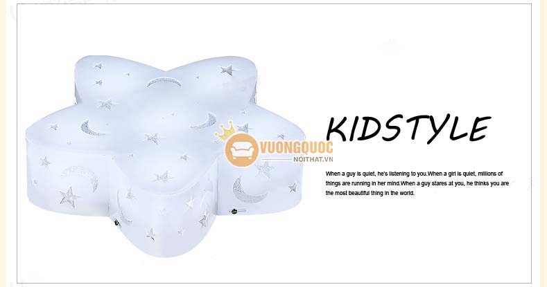 Đèn ốp trần trẻ em ngôi sao xanh uhs101-12